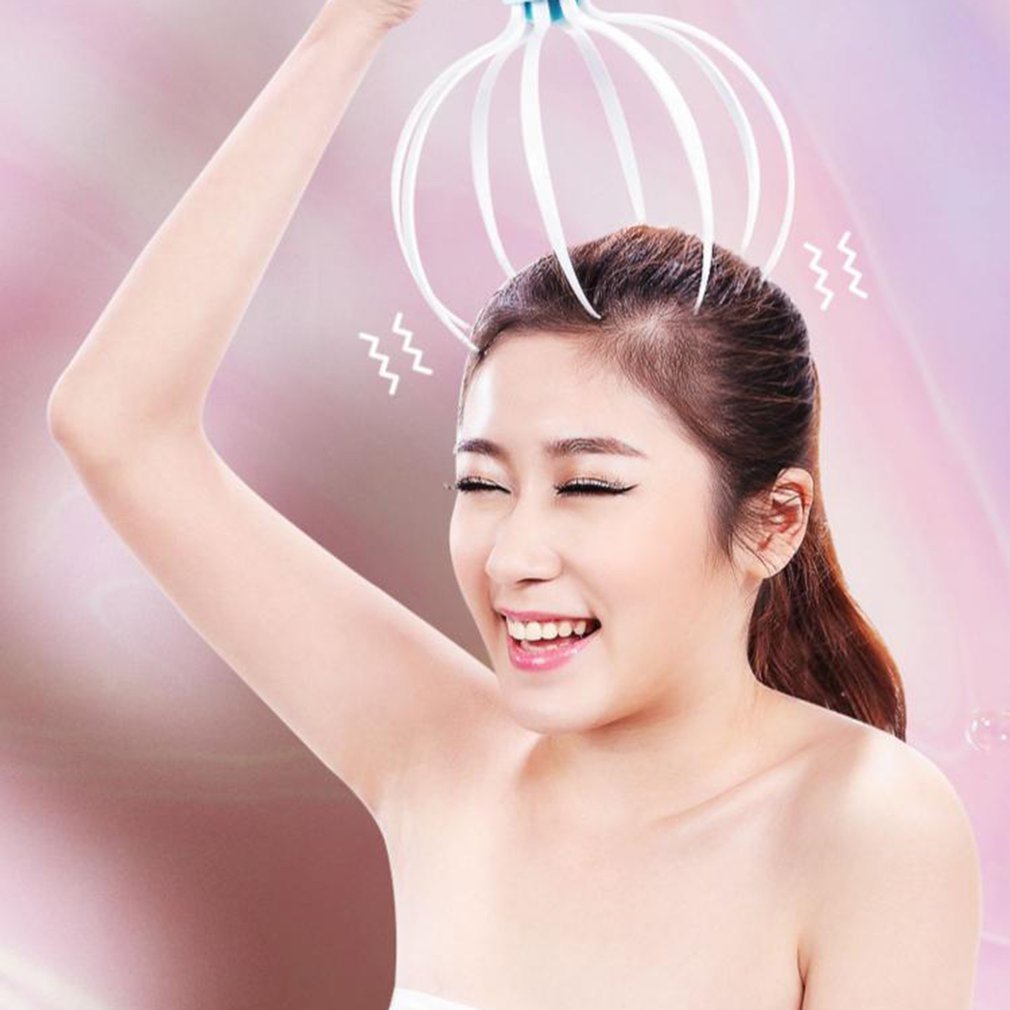 Head Massager Scalp Vibration Massage Eight Claw Household Massage