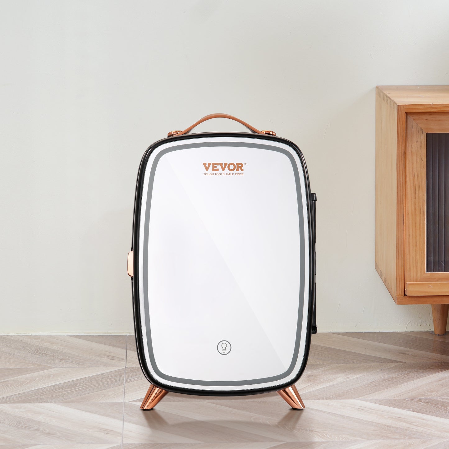 Skincare Fridge With LED Light