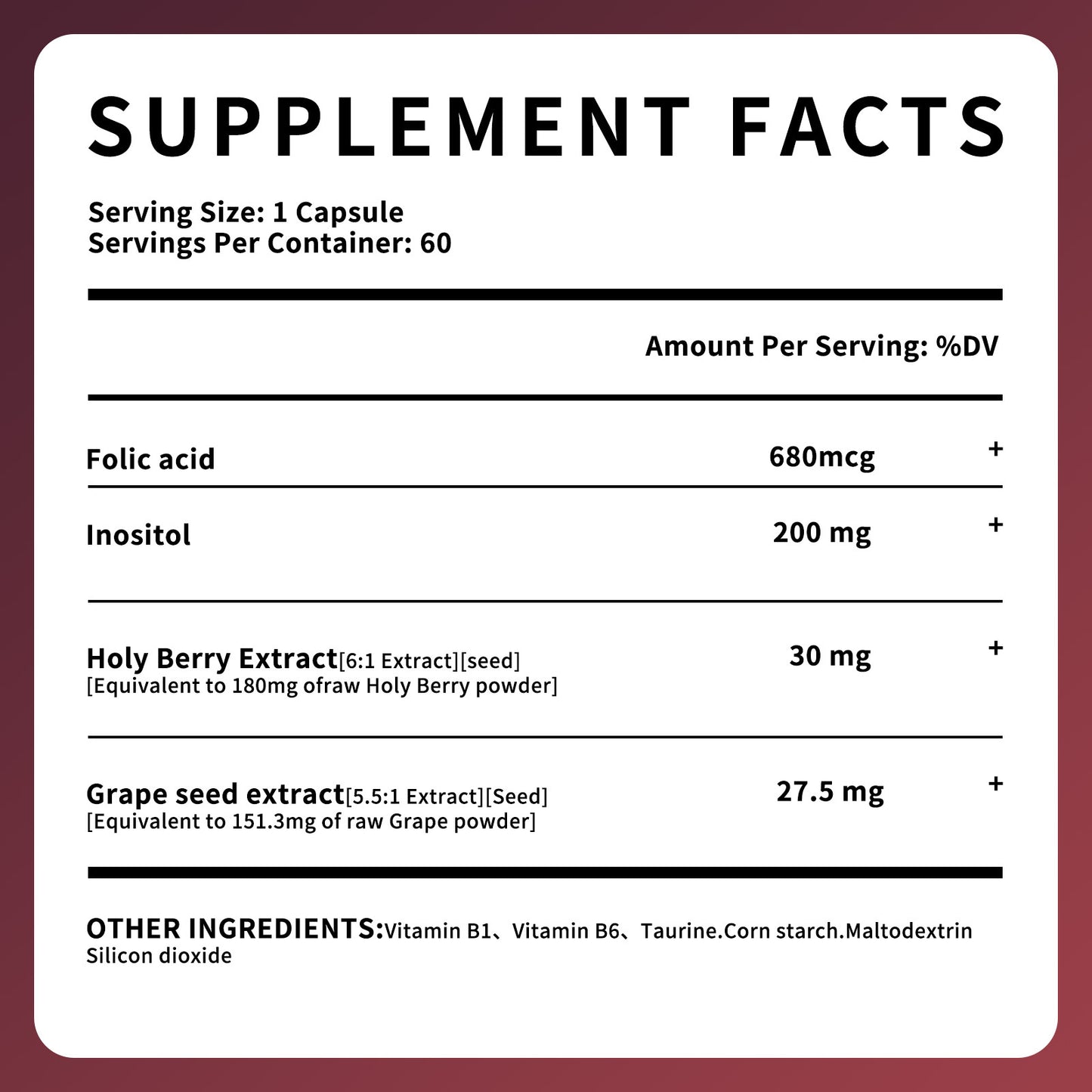 Women’s Skincare Vitamin Capsules deliver essential vitamins to nourish and revitalize the skin.