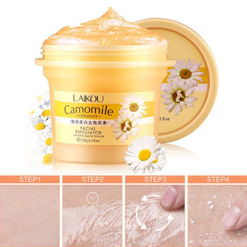 Facial gel scrub at elaten store