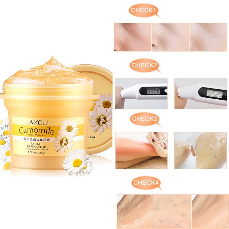 Facial gel scrub at elaten store