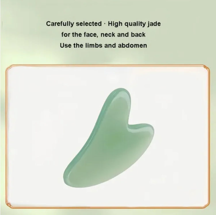 Gua Sha Board 2PCS Massage Stone For Facial Body Skincare 