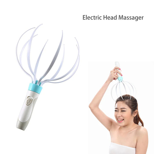 Head Massager Scalp Vibration Massage Eight Claw  Household Massage