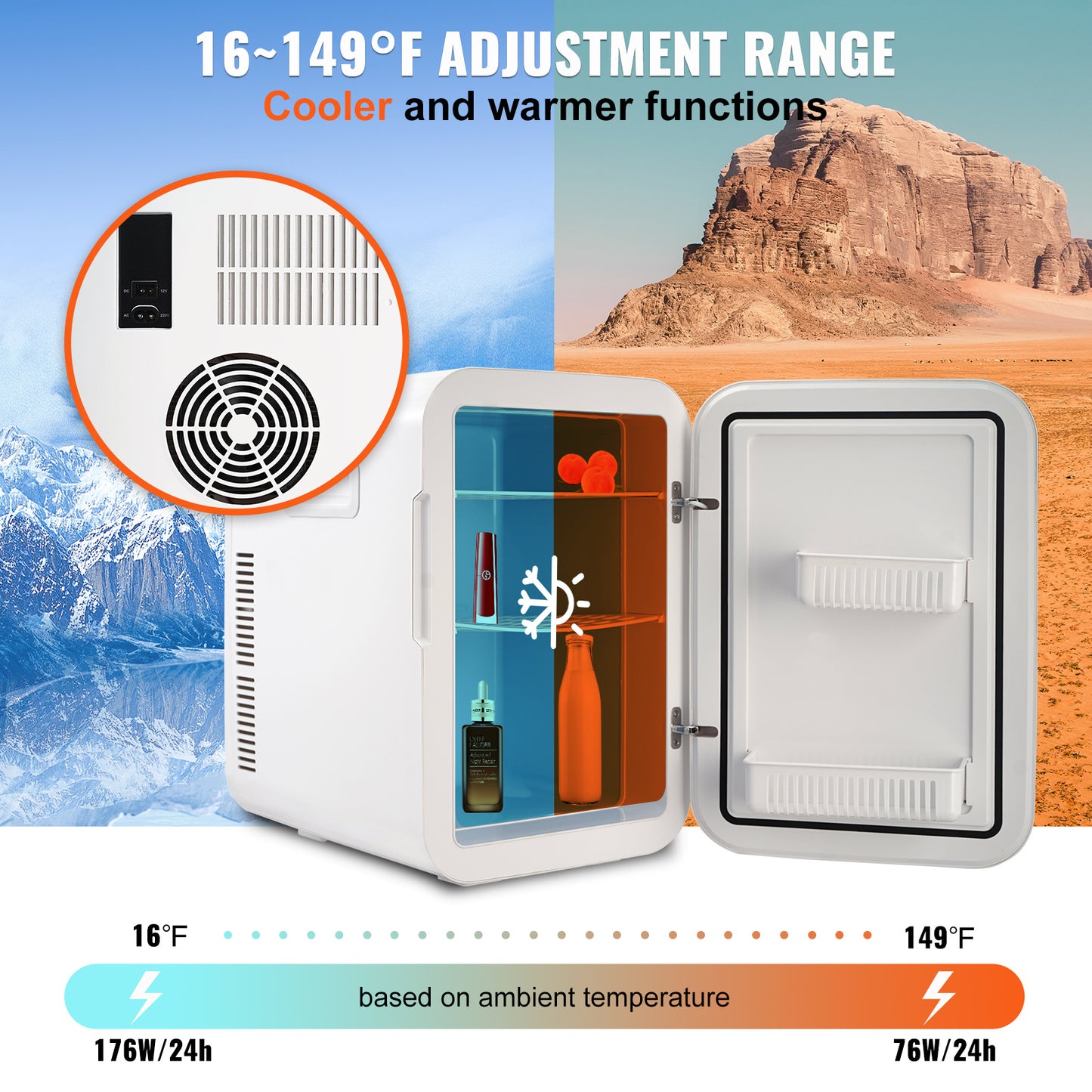 Vevor Mini Fridge 