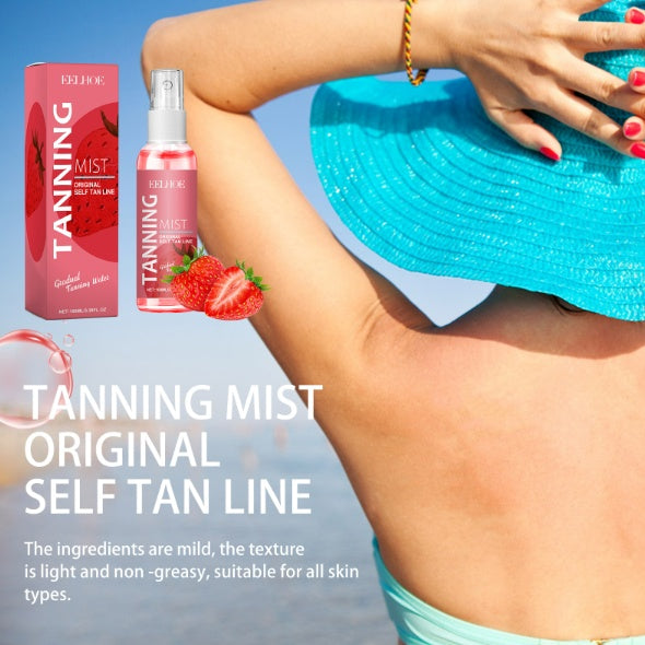 EELHOE Strawberry Tanning Mist Stay On Sun, Long-lasting, 